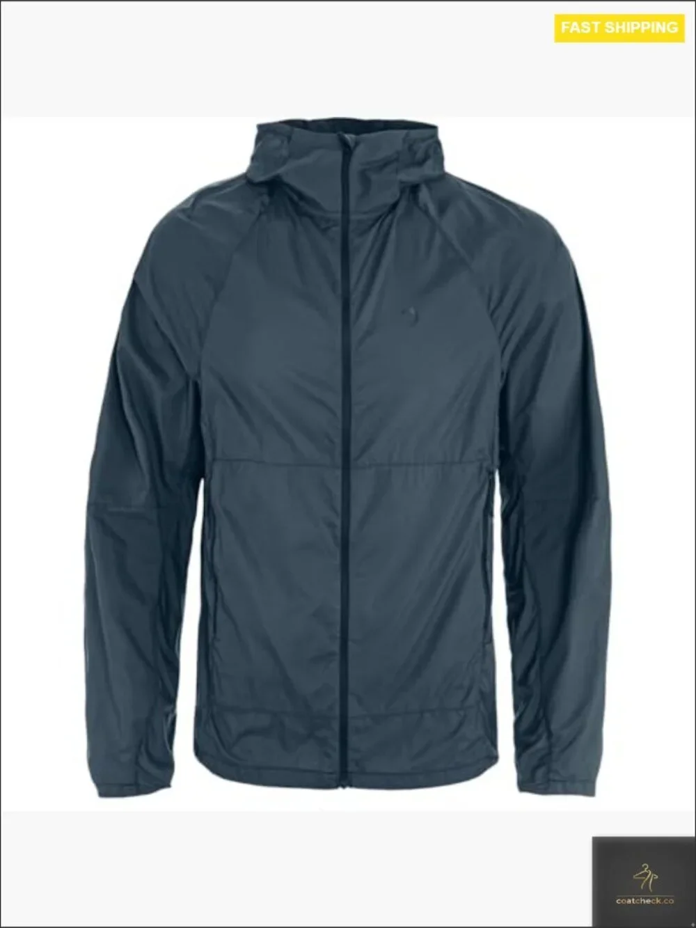 Men's Windbreaker Jacket Lightweight Packable Hooded Hiking Trekking Shell